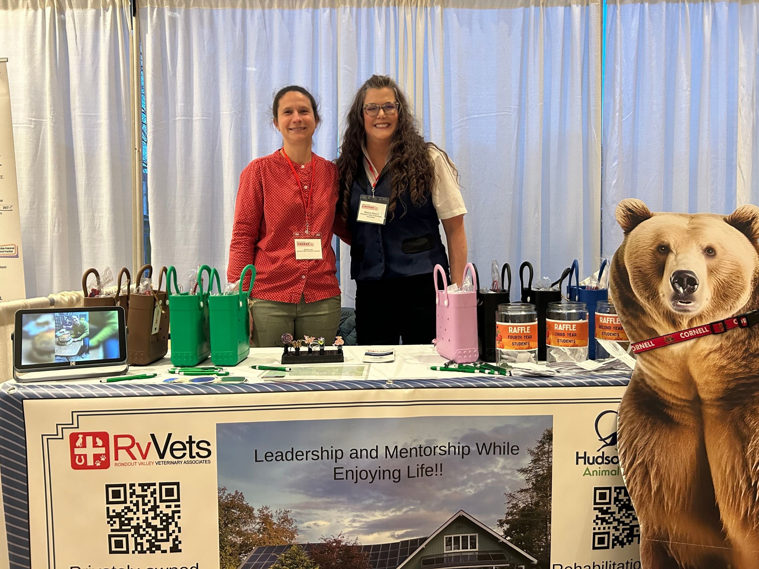 Rondout Valley Veterinary Associates, come meet our team at the Cornell Career Fair November 8th 2024